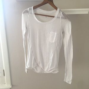 Soft lulemon cotton long sleeve